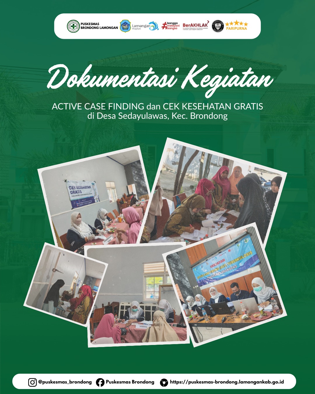Foto: CEK KESEHATAN GRATIS DI DESA SEDAYULAWAS