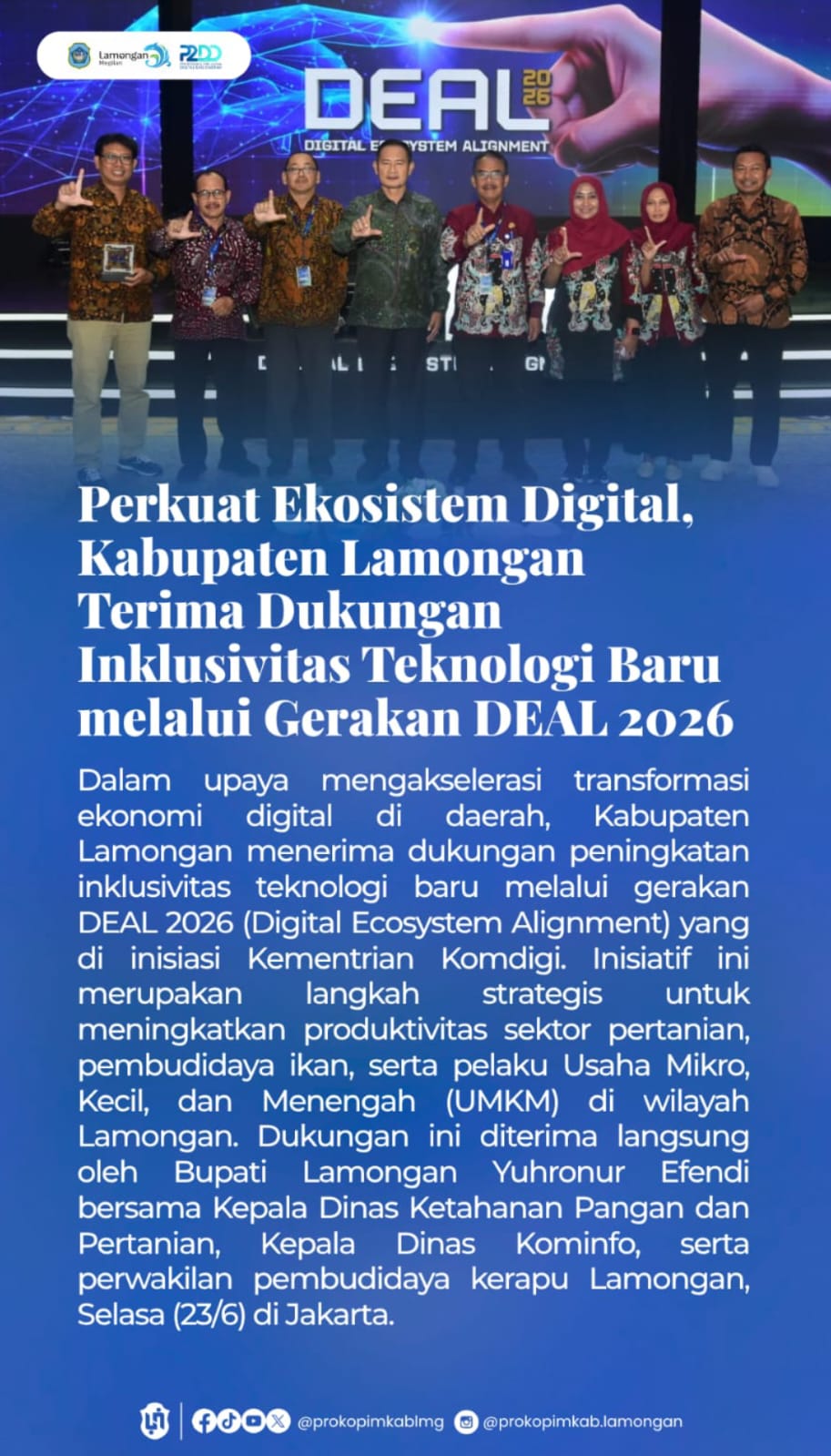 Foto: INKLUSIVITAS TEKNOLOGI BARU MELALUI GERAKAN DEAL 2026