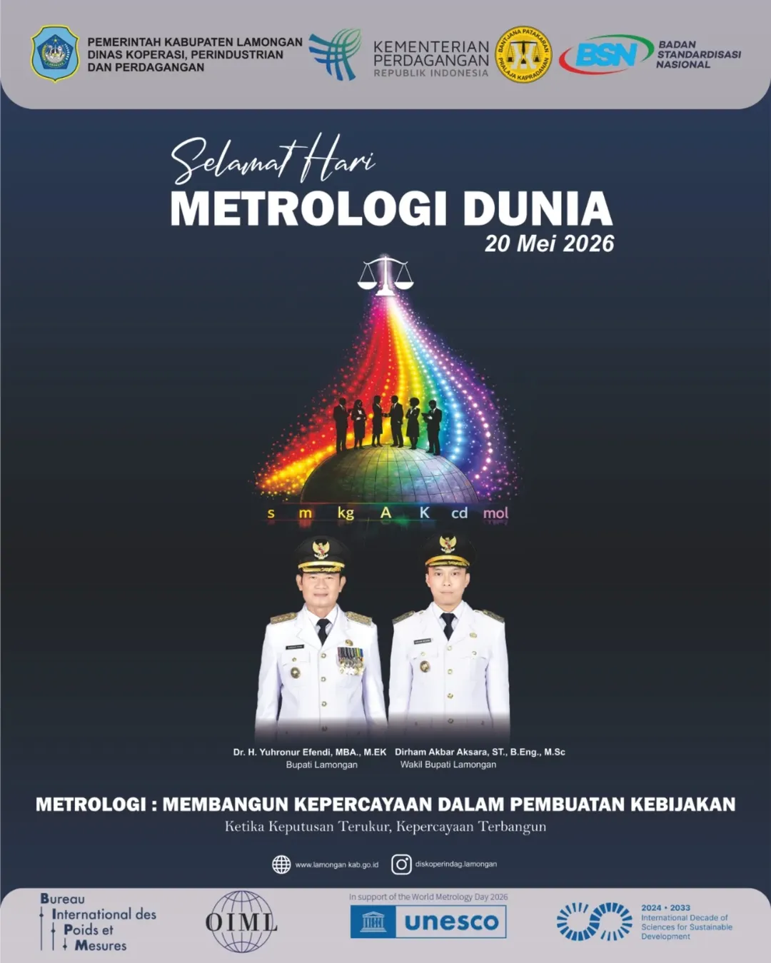 Foto: SELAMAT HARI METROLOGI DUNIA