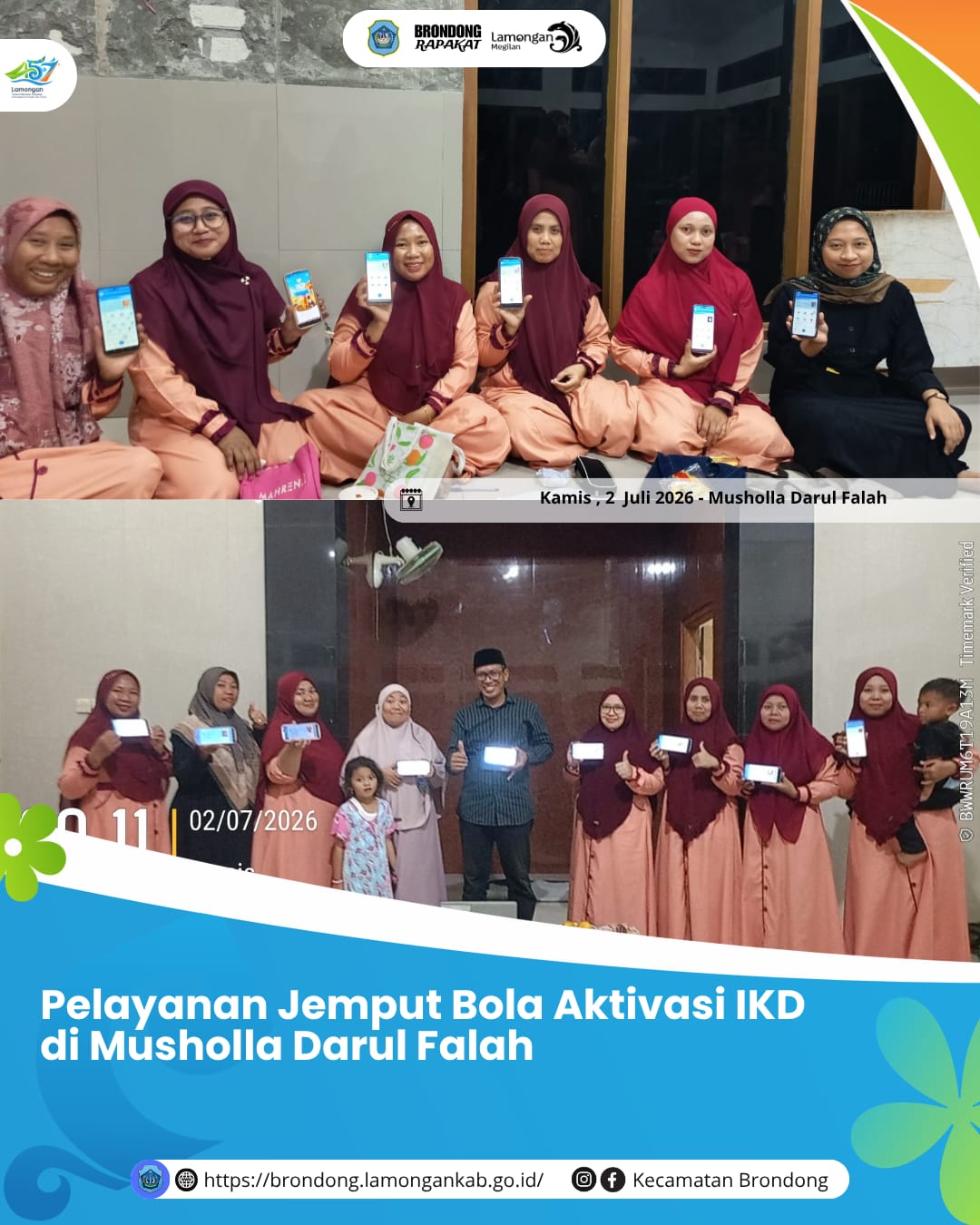 Foto: PELAYANAN JEMPUT BOLA AKTIVASI IKD DI DESA LEMBOR PERMUDAH AKSES LAYANAN KEPENDUDUKAN