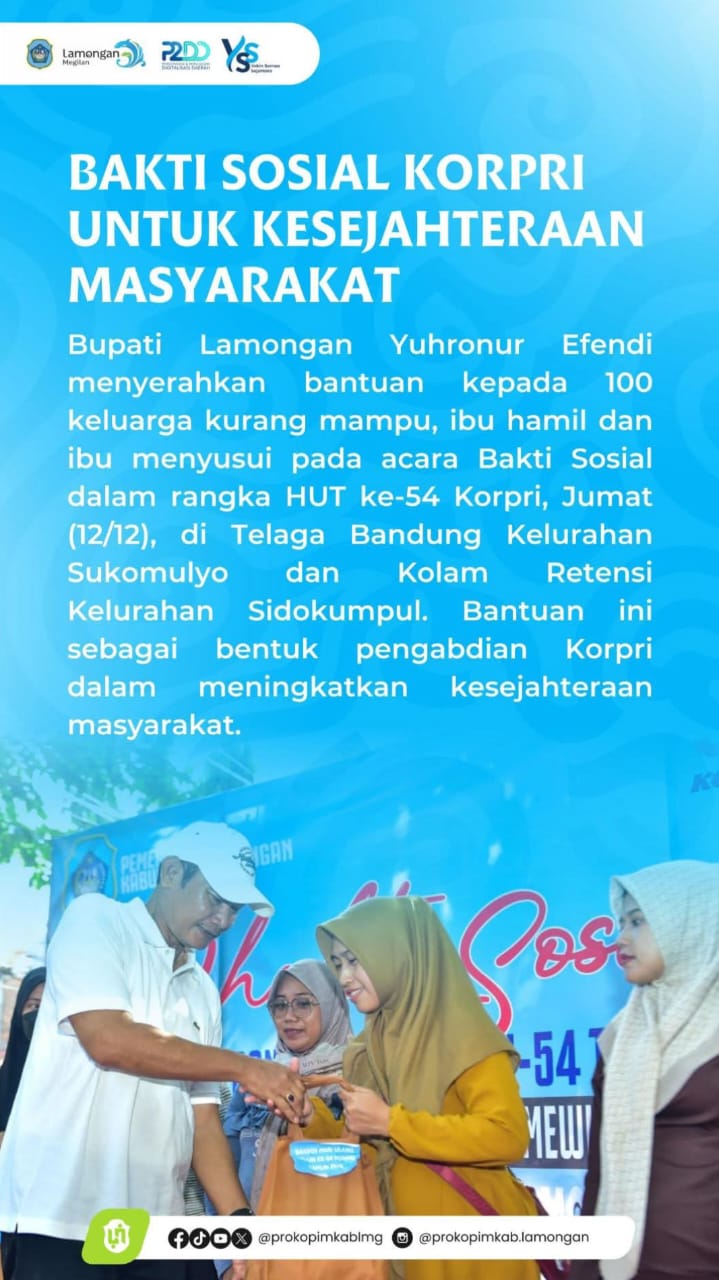 Foto: BAKTI SOSIAL KORPRI