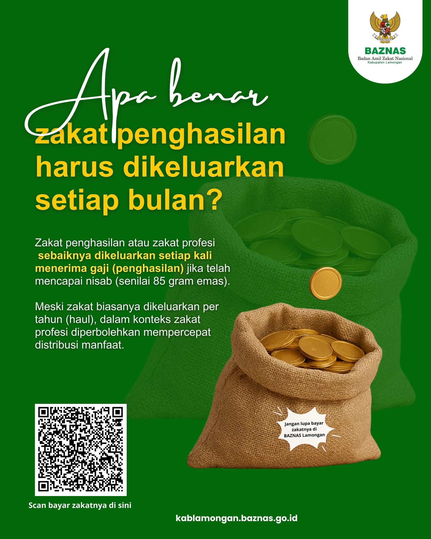 Foto: KAPAN SAATNYA MENGELUARKAN ZAKAT!!!