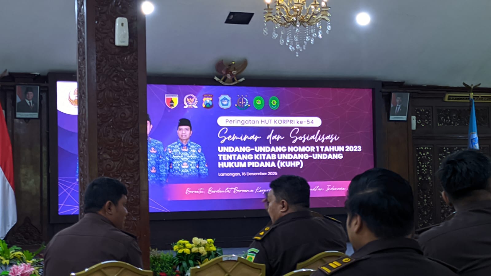 Foto: KORPRI LAMONGAN PERKUAT PEMAHAMAN HUKUM ASN MELALUI SEMINAR DAN SOSIALISASI KUHP