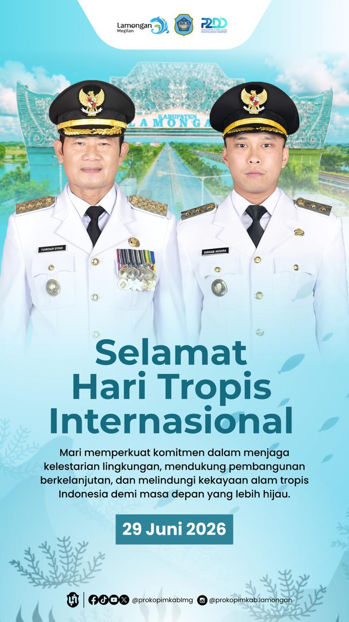 Foto: SELAMAT HARI TROPIS INTERNASIONAL 2026
