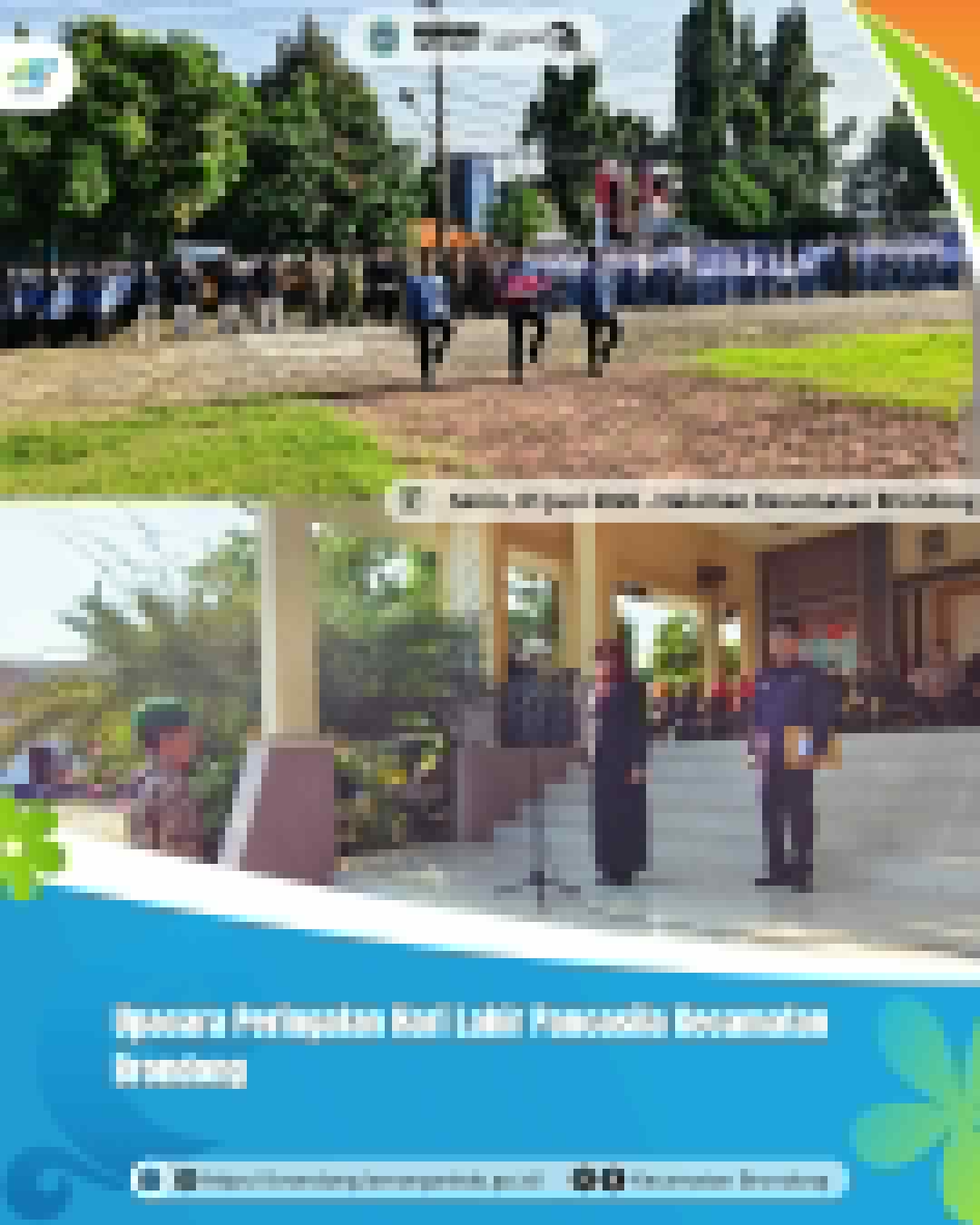 Foto: UPACARA PERINGATAN HARI LAHIR PANCASILA DI KECAMATAN BRONDONG KABUPATEN LAMONGAN