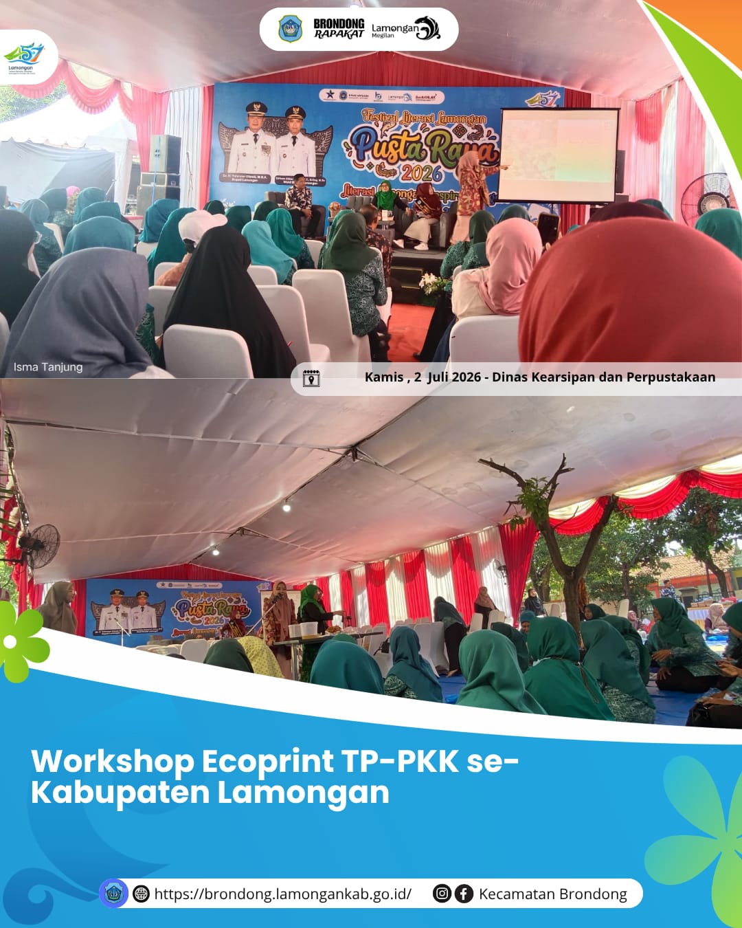 Foto: WORKSHOP ECOPRINT AJAK TP PKK MENGENAL PEMBUATAN TAS BERBASIS BAHAN ALAMI