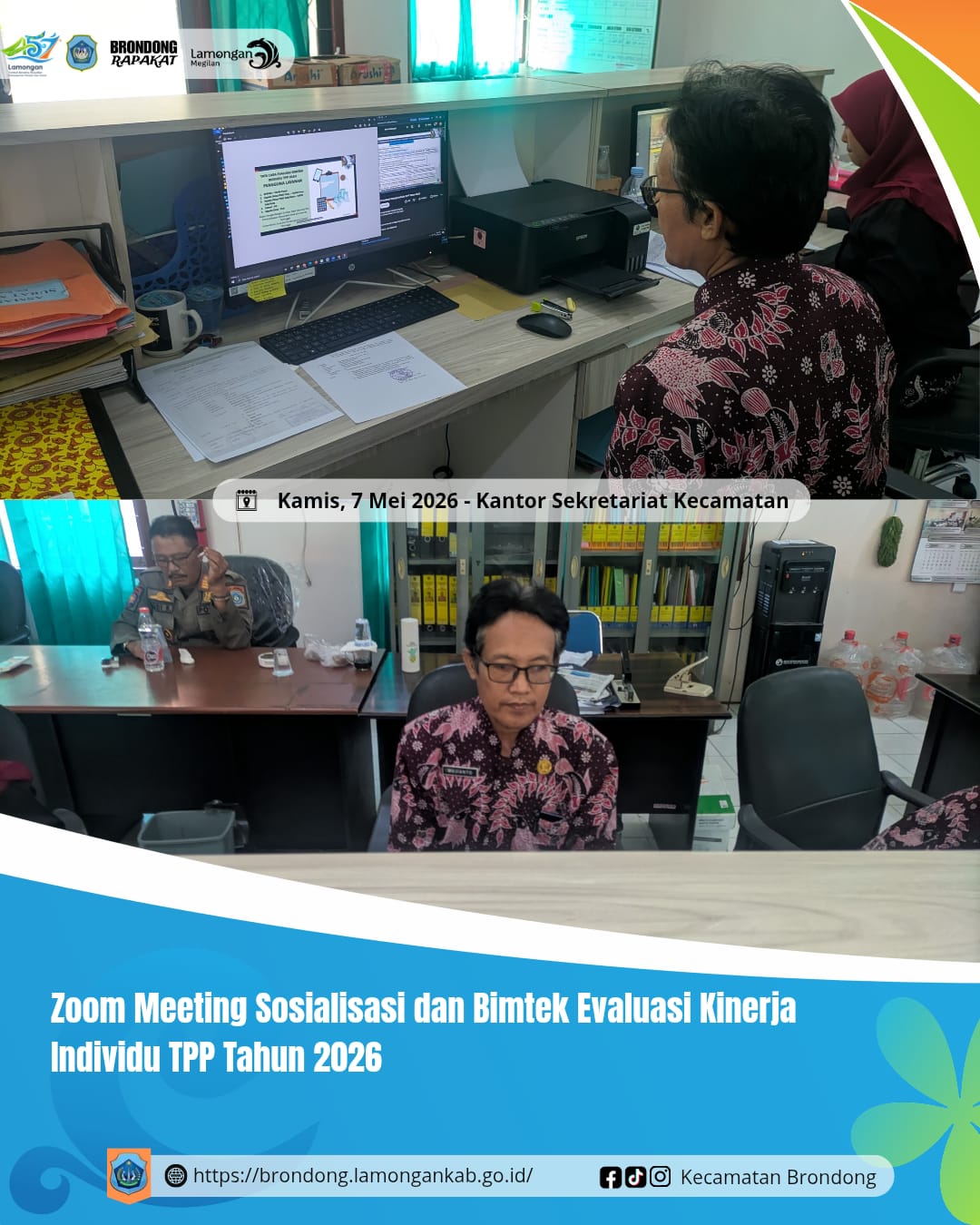 Foto: SOSIALISASI DAN BIMBINGAN TEKNIS EVALUASI KINERJA INDIVIDU TENAGA PENDAMPING PROFESIONAL TAHUN 2026