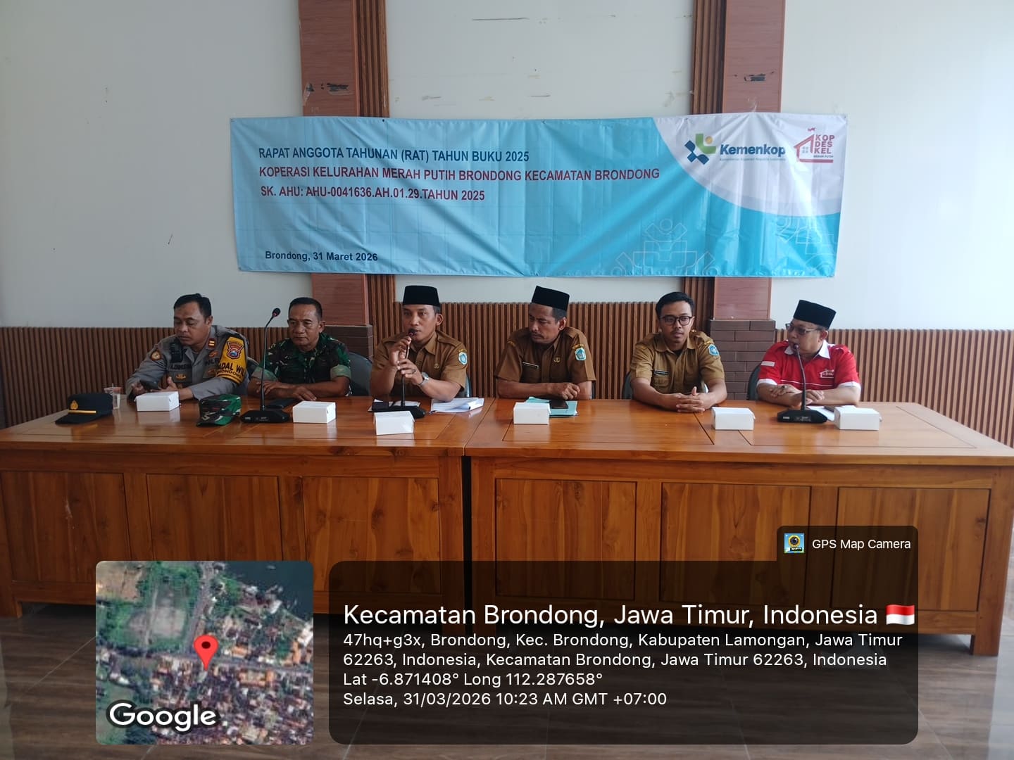 Foto: WUJUDKAN TATAKELOLA TRANSPARAN, KOPERASI MERAH PUTIH KELURAHAN BRONDONG GELAR RAT TAHUN BUKU 2025