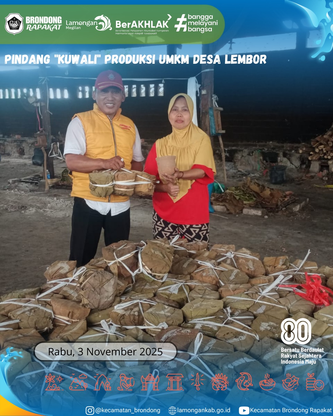 Foto: SURVEY UMKM PINDANG “KUWALI” DESA LEMBOR UNTUK PENGUATAN EKONOMI LOKAL