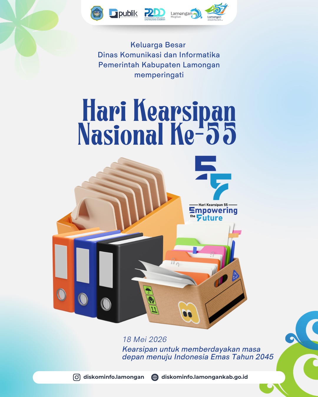 Foto: HARI KEARSIPAN NASIONAL KE 55