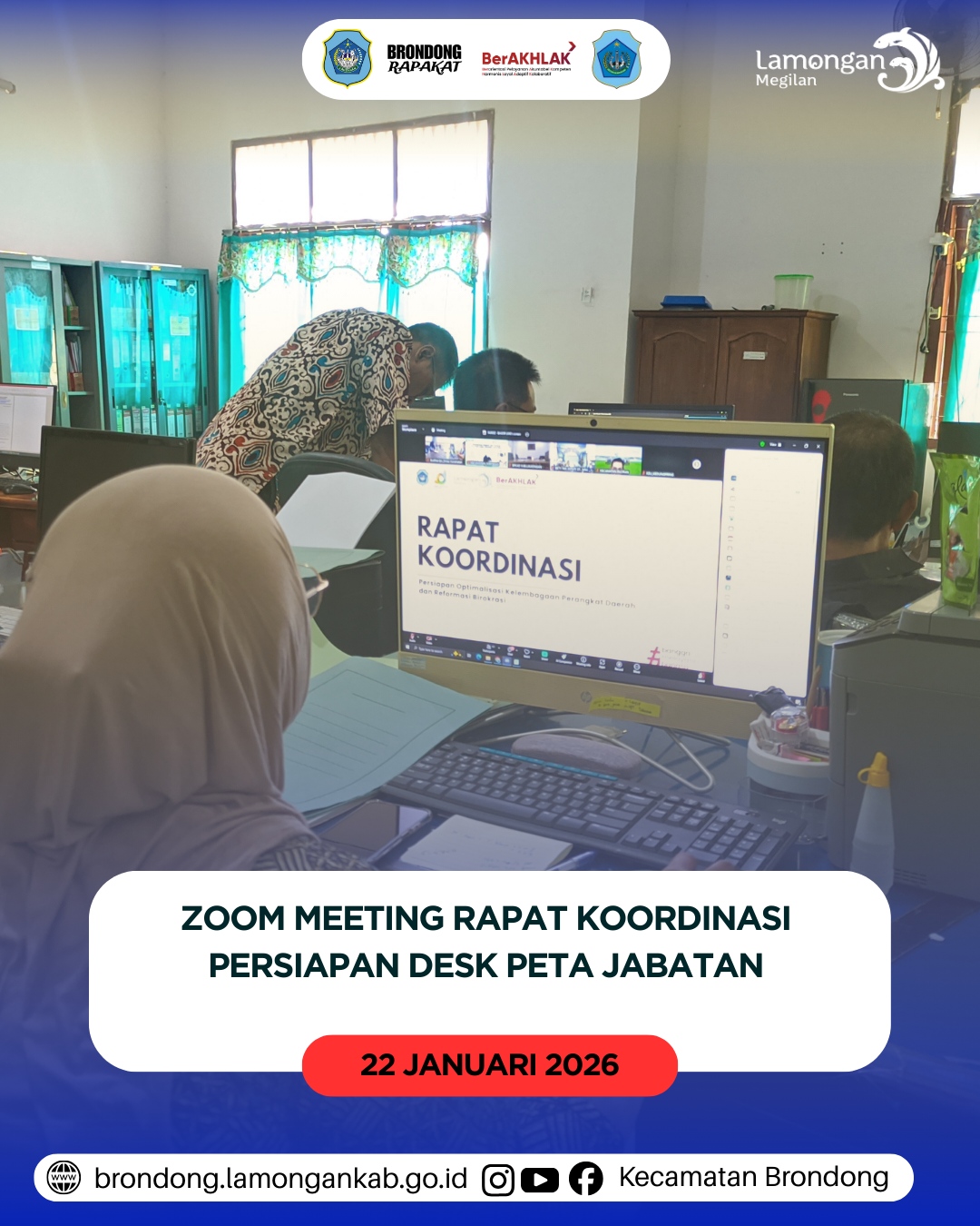 Foto: PERKUAT TATA KELOLA ORGANISASI, SUB UMUM DAN KEPEGAWAIAN SERTA SUB PERENCANAAN IKUTI RAKOR PERSIAPAN DOKUMEN STRATEGIS 2026