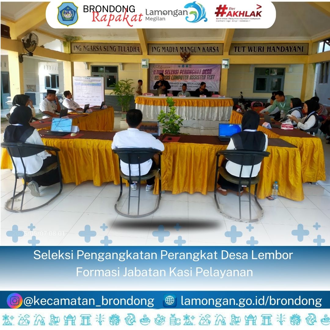 Seleksi Pengangkatan Perangkat Desa Lembor  Formasi Jabatan Kasi Pelayanan