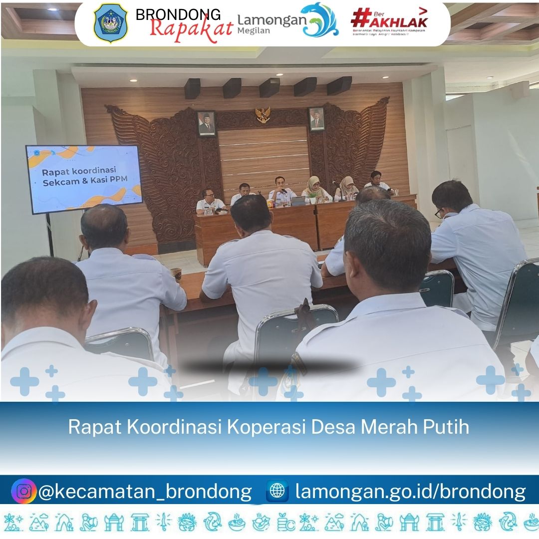 Rakor Koperasi Desa Merah Putih
