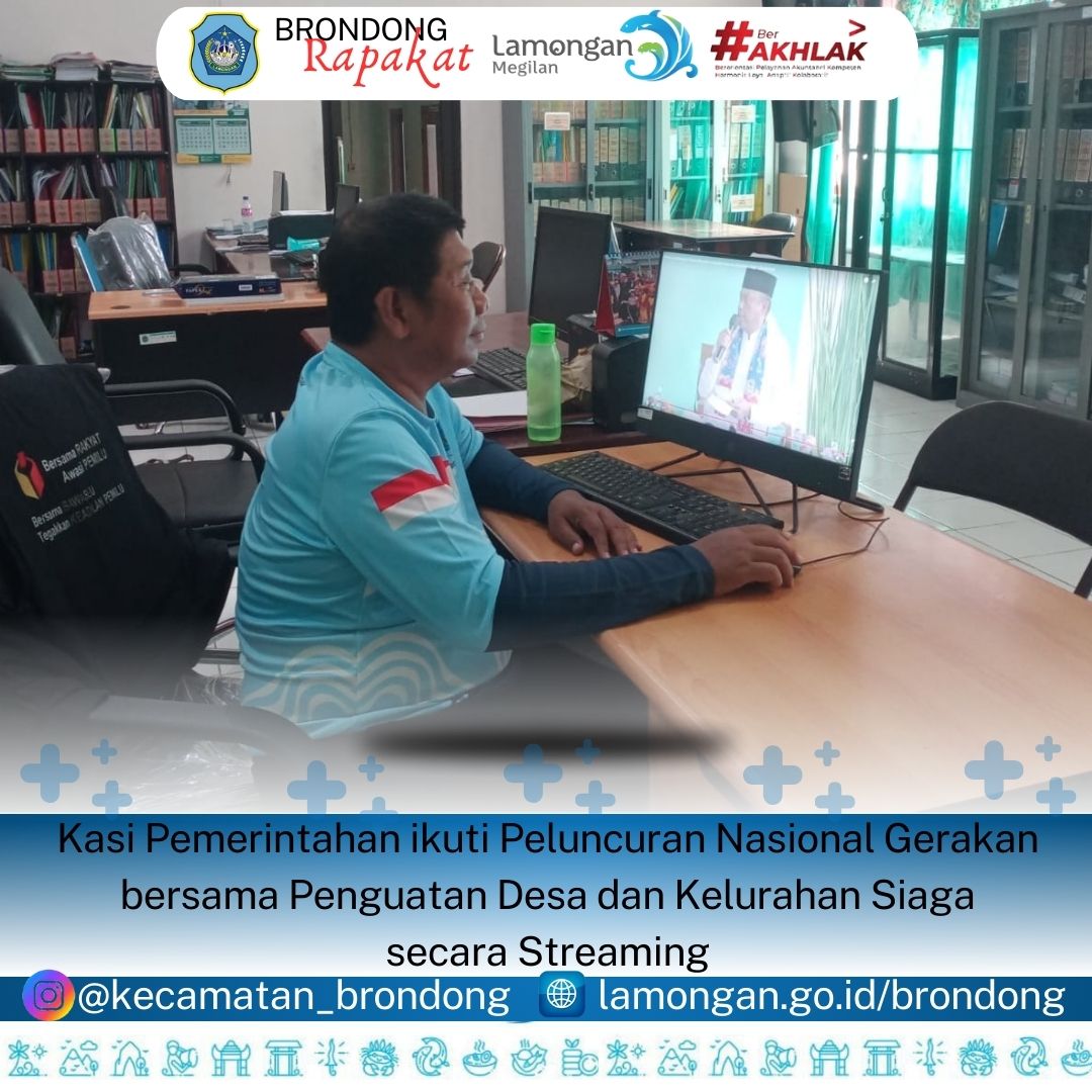 Peluncuran Nasional Gerakan bersama Penguatan Desa dan Kelurahan Siaga