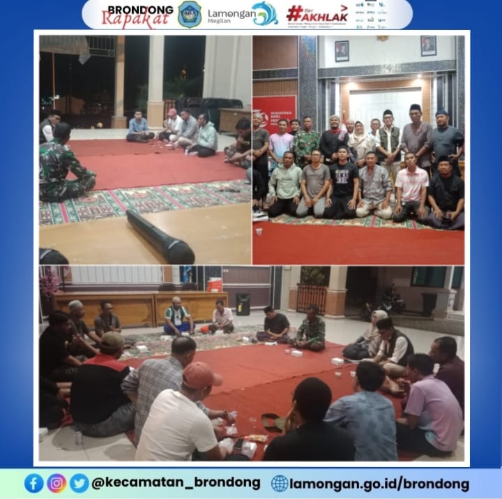 Rapat  bersama Taruna Bahari Kelurahan Brondong