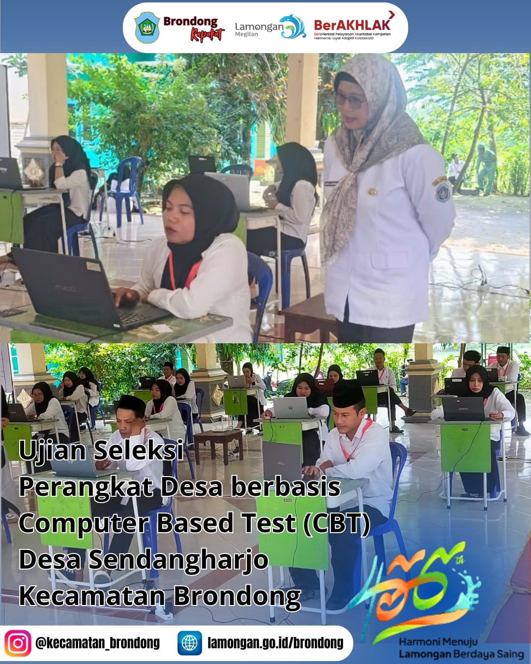 UJIAN SELEKSI PERANGKAT DESA SENDANGHARJO