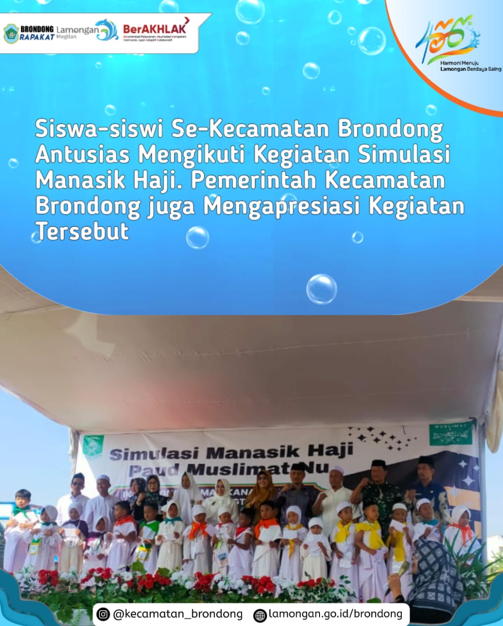 SIMULASI MANASIK HAJI PAUD MUSLIMAT NU