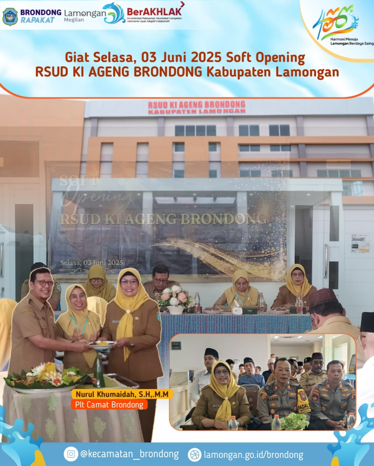 SOFT OPENING RSUD Ki AGENG BRONDONG