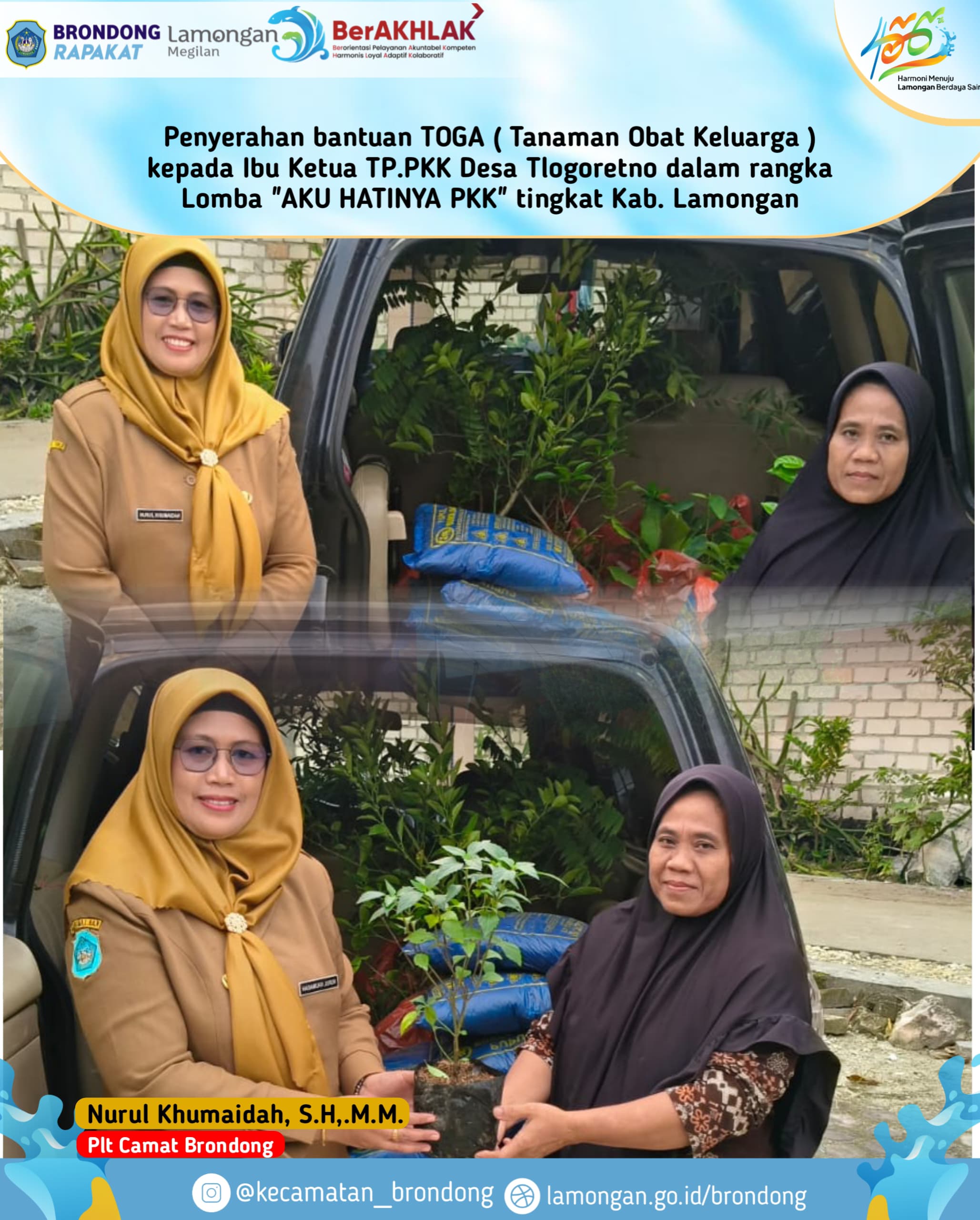 BANTUAN TANAMAN TOGA
