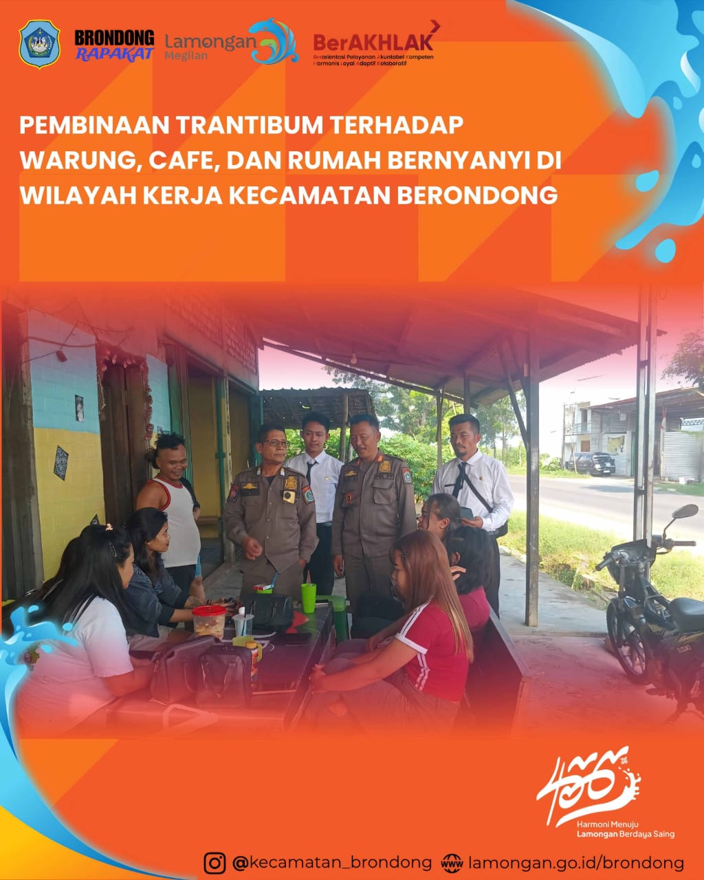 PEMBINAAN KETERTIBAN UMUM DI WILAYAH KECAMATAN BRONDONG