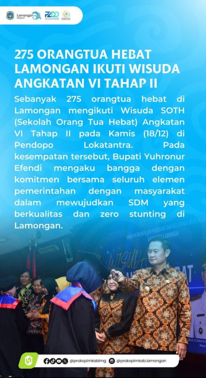 Foto: 275 ORANGTUA HEBAT IKUTI WISUDA TAHAP II