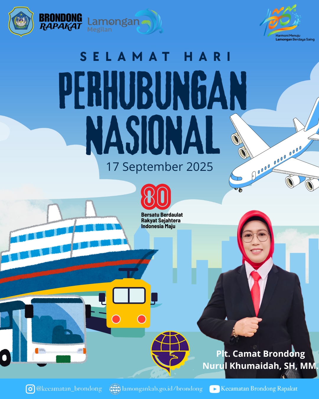 Foto: SELAMAT HARI PERHUBUNGAN NASIONAL