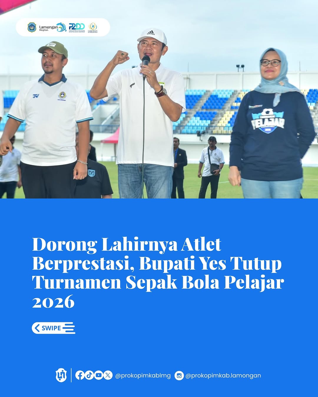 Foto: PENUTUPAN TURNAMEN SEPAK BOLA PELAJAR 2026