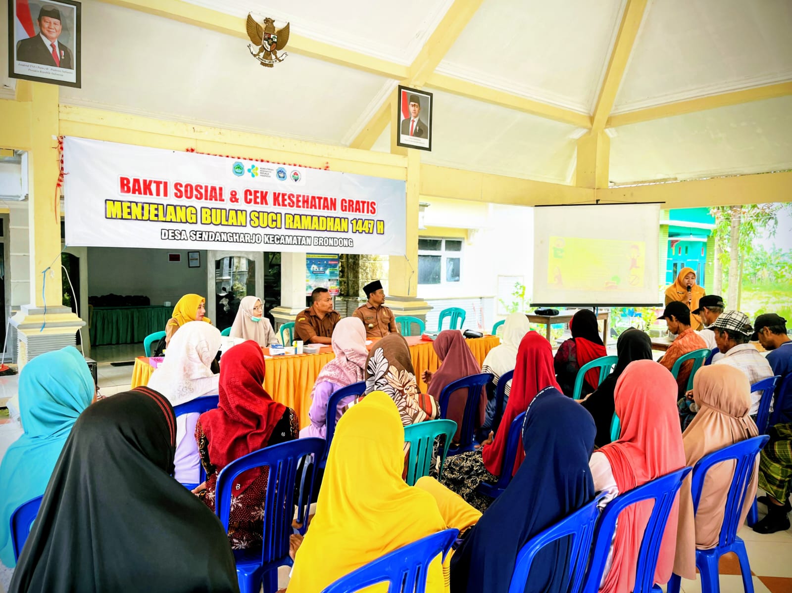 Foto: BAKTI SOSIAL DAN CEK KESEHATAN GRATIS DESA SENDANGHARJO SAMBUT RAMADHAN 1447 H