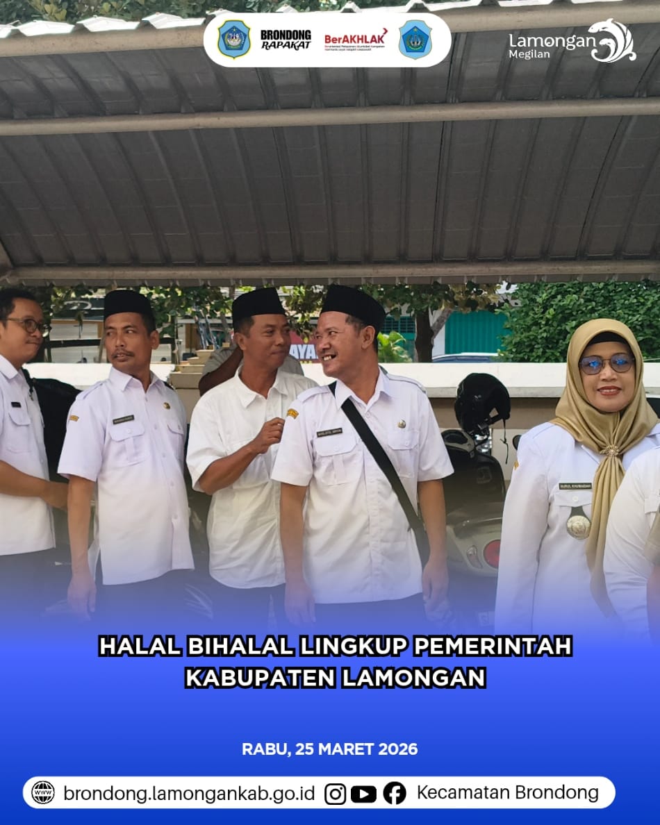 Foto: HALAL BIHALAL PEMKAB LAMONGAN: MOMENTUM PERKUAT SILATURAHMI DAN SINERGI ANTAR PERANGKAT DAERAH