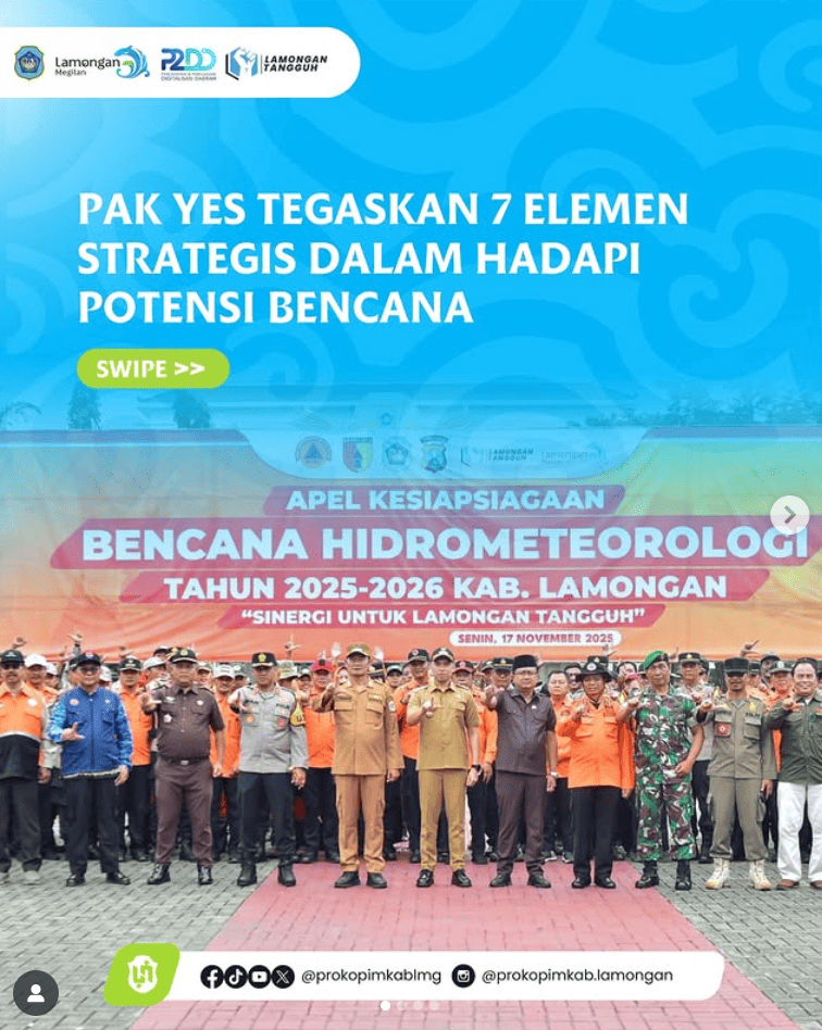Foto: STRATEGI PAK YES, DALAM HADAPI POTENSI BENCANA