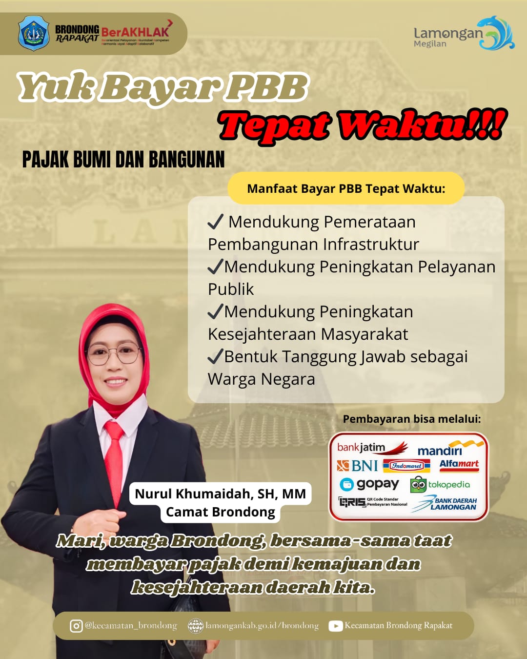 Foto: YUK BAYAR PAJAK BUMI DAN BANGUNAN