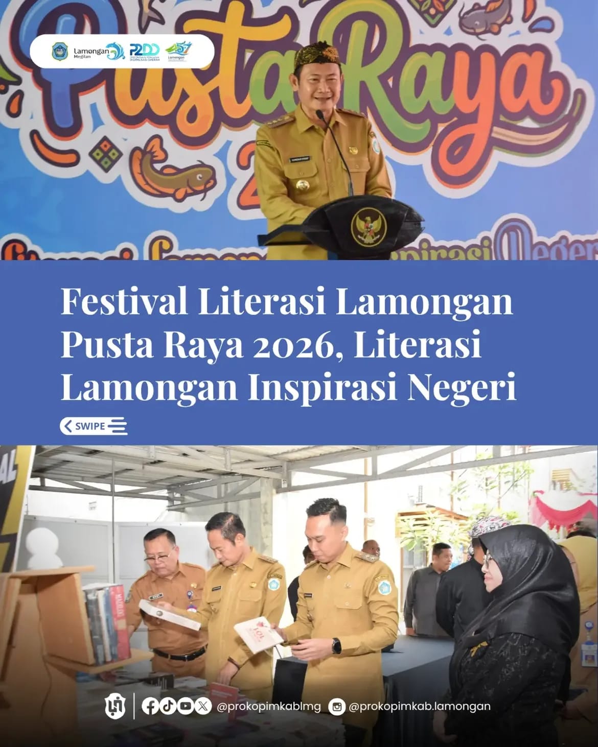 Foto: FESTIVAL LITERASI LAMONGAN PUSTA RAYA 2026