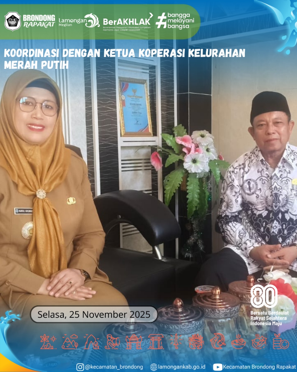 Foto: KOORDINASI MENUJU LAUNCHING KKMP DI KECAMATAN BRONDONG