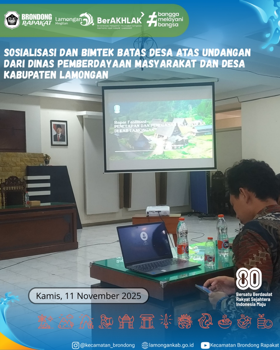 Foto: SOSIALISASI DAN BIMTEK BATAS DESA PERKUAT TERTIB ADMINISTRASI WILAYAH