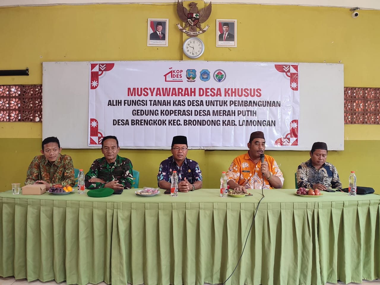 Musdesus Desa Brengkok Terkait Koperasi Desa Merah Putih