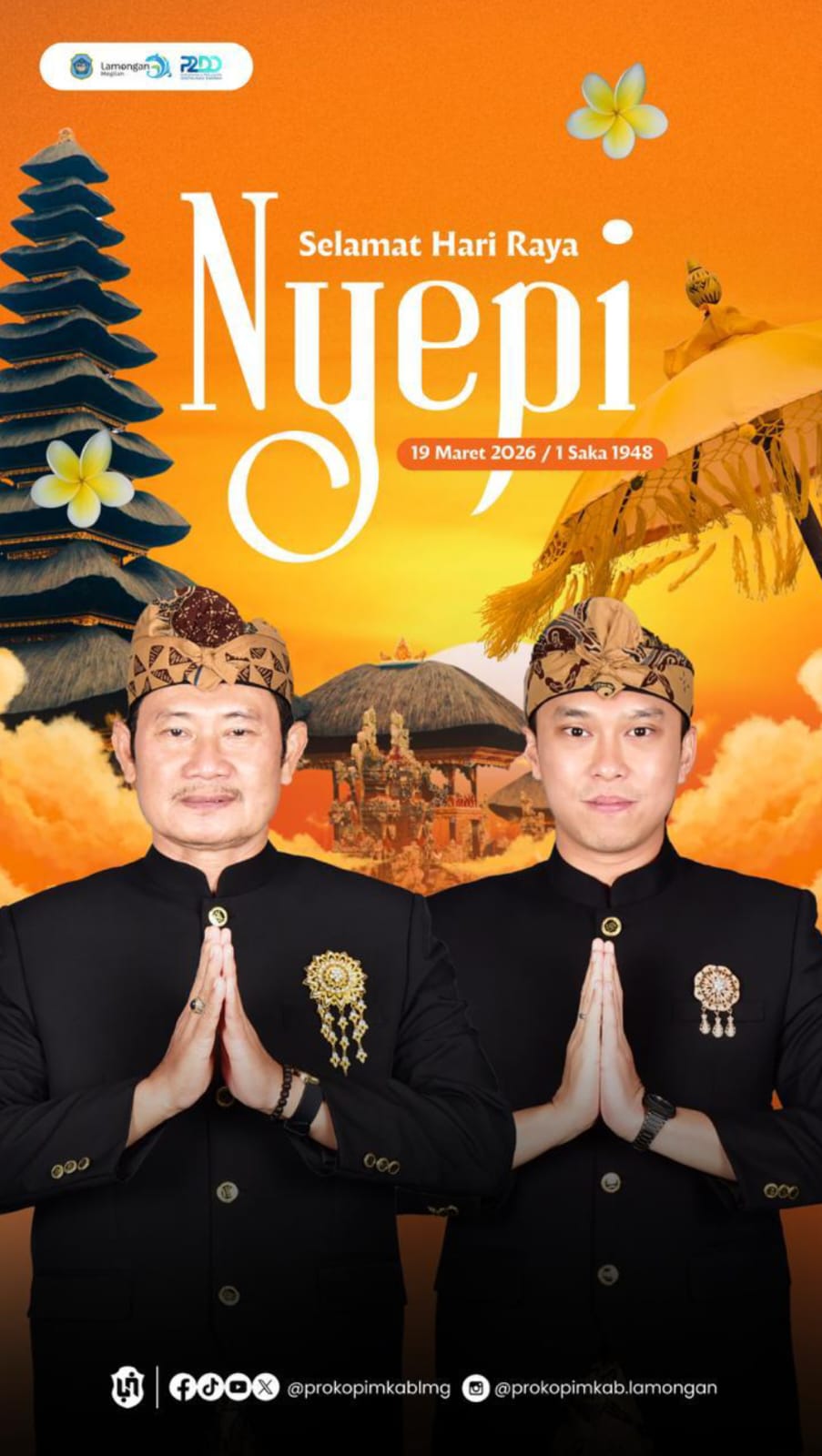 Foto: SELAMAT HARI RAYA NYEPI 1 SAKA 1948