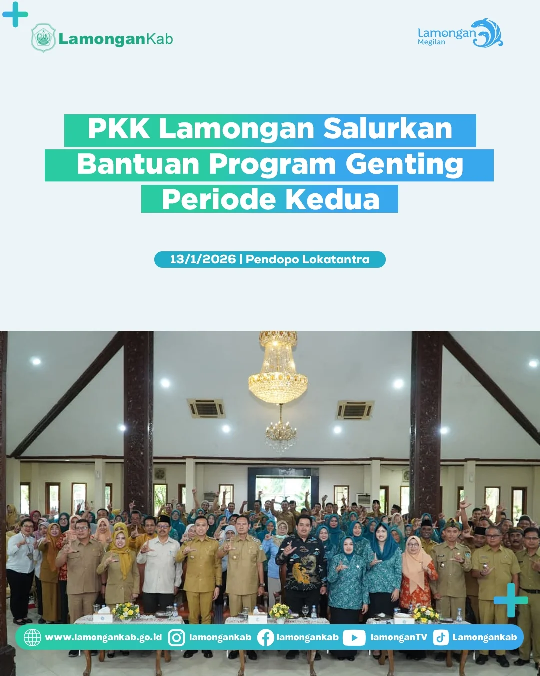 Foto: PKK SALURKAN PROGRAM GENTING