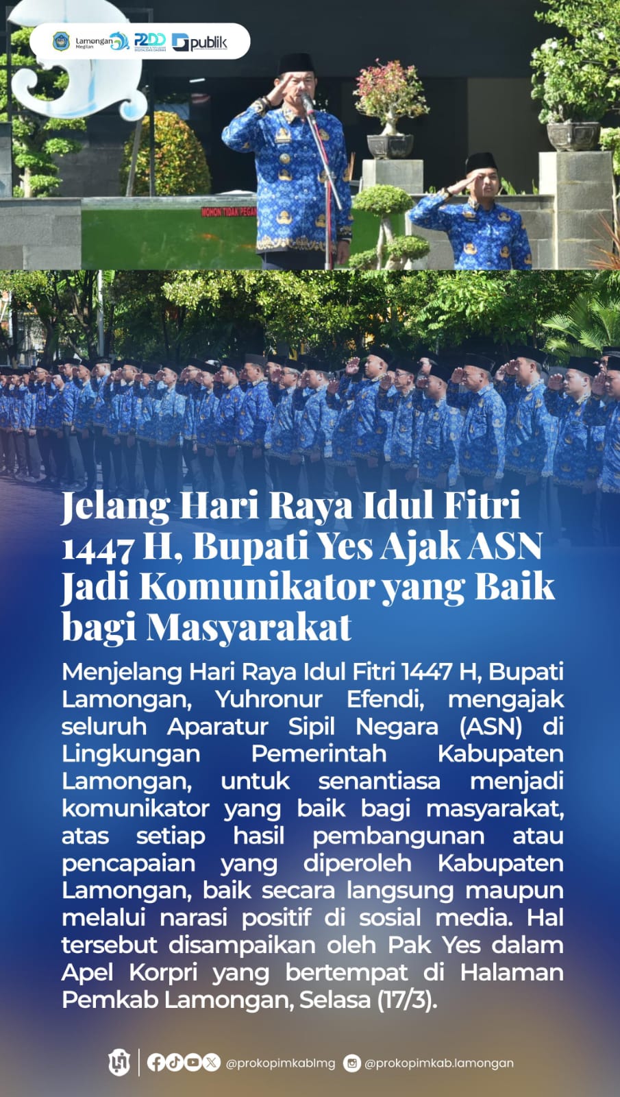 Foto: ASN JADI KOMUNIKATOR YANG BAIK BAGI MASYARAKAT