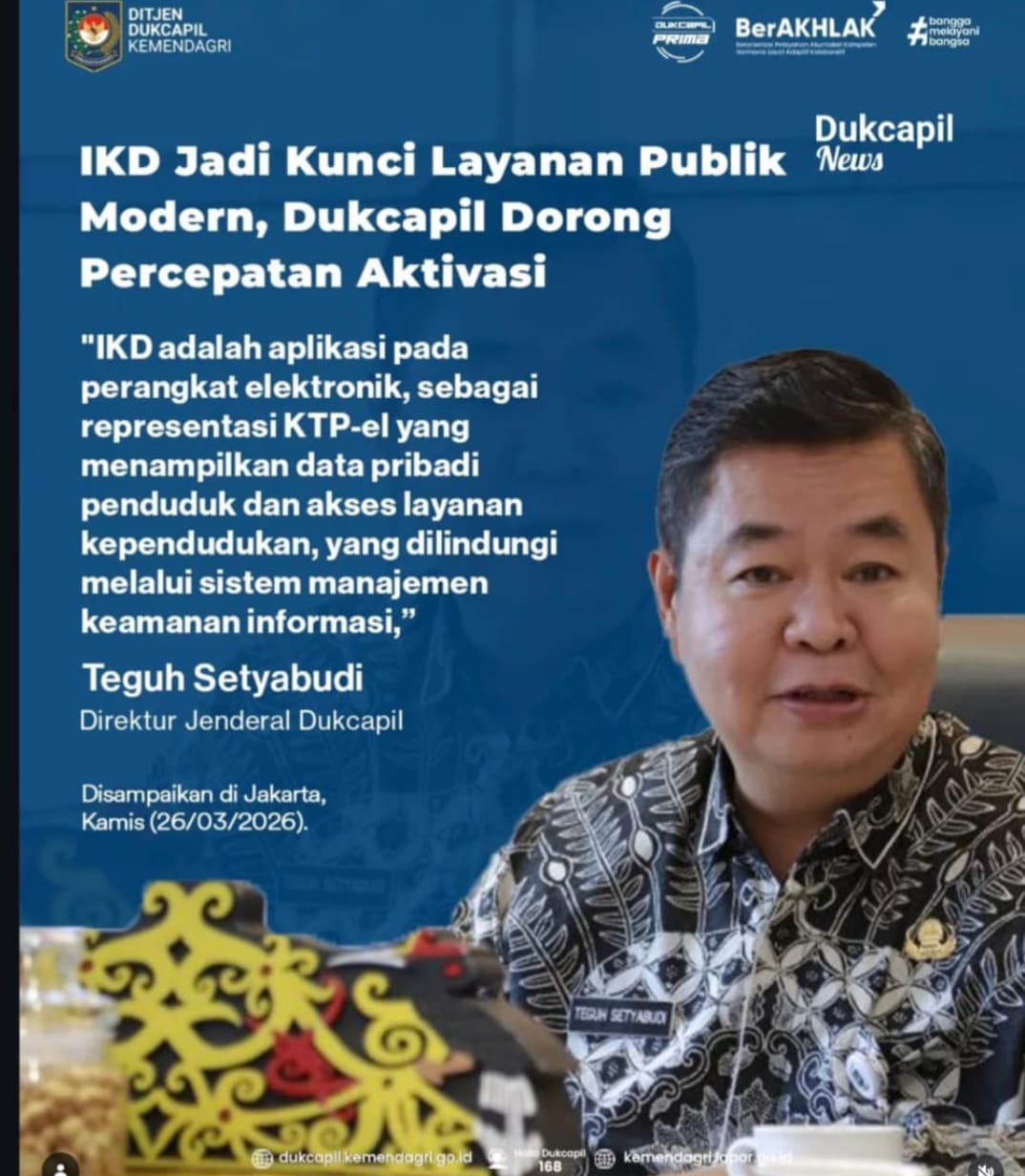 Foto: IKD KUNCI LAYANAN PUBLIK MODERN