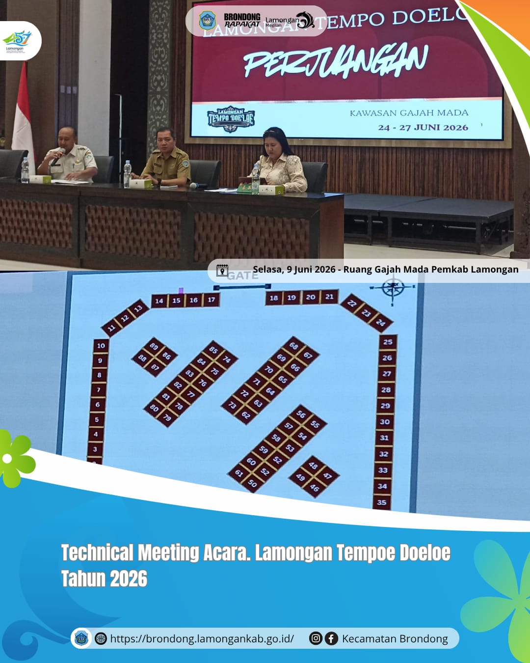 Foto: TECHNICAL MEETING LAMONGAN TEMPOE DOELOE TAHUN 2026 DIGELAR DI GEDUNG PEMKAB LAMONGAN