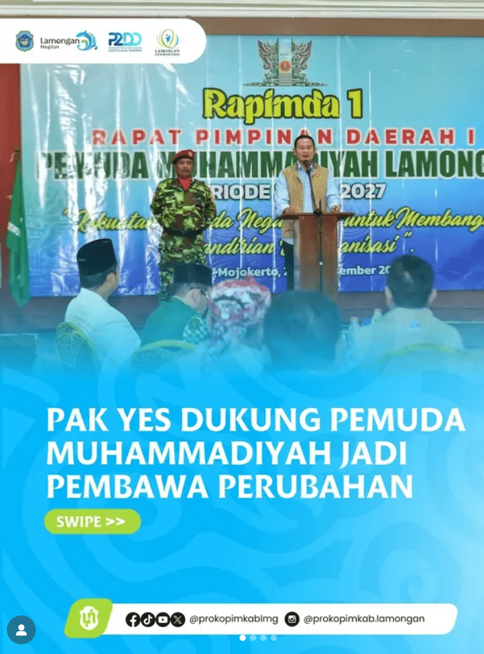 Foto: PAK YES DUKUNG PEMUDA MUHAMMADIYAH