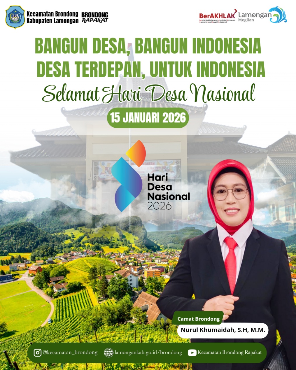 Foto: SELAMAT HARI DESA NASIONAL 2026
