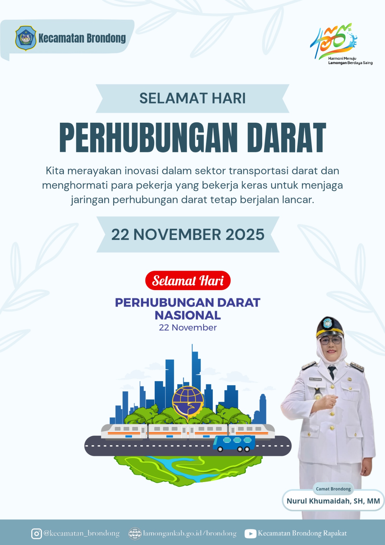 Foto: SELAMAT HARI PERHUBUNGAN DARAT