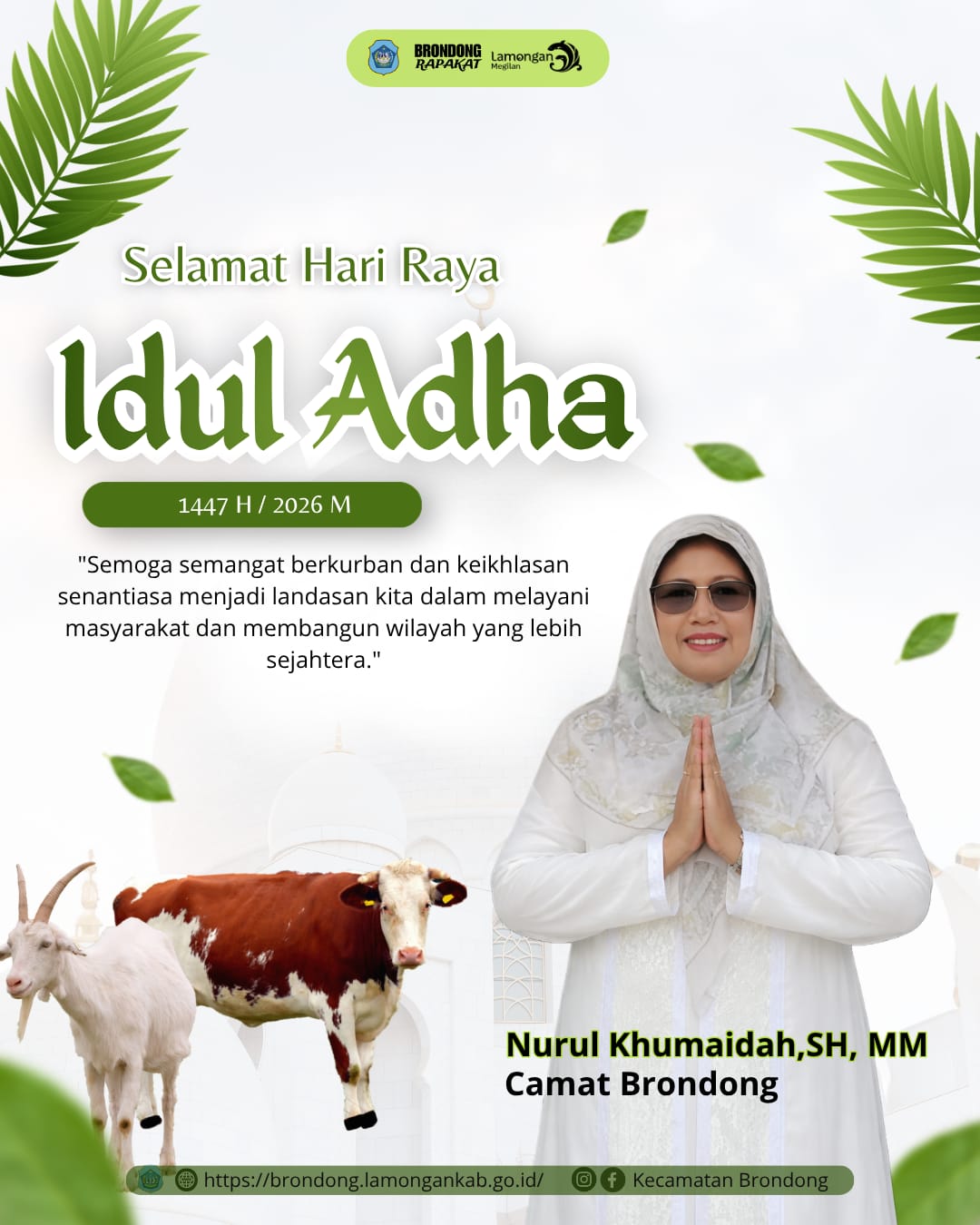 Foto: SELAMAT HARI RAYA IDUL ADHA 1447H/2026M