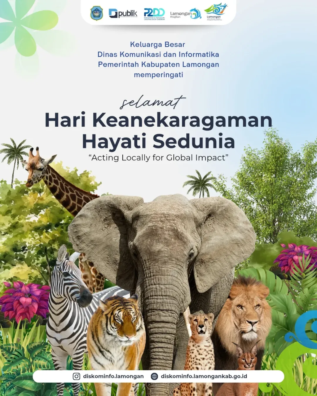Foto: SELAMAT HARI KEANERAGAMAN HAYATI SEDUNIA