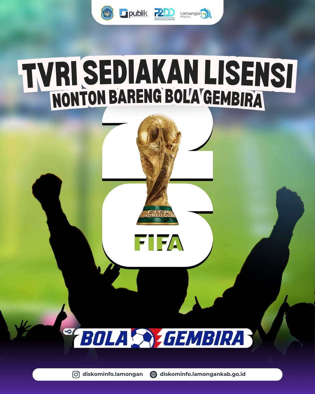 Foto: PROGRAM NONTON BARENG BOLA GEMBIRA TVRI