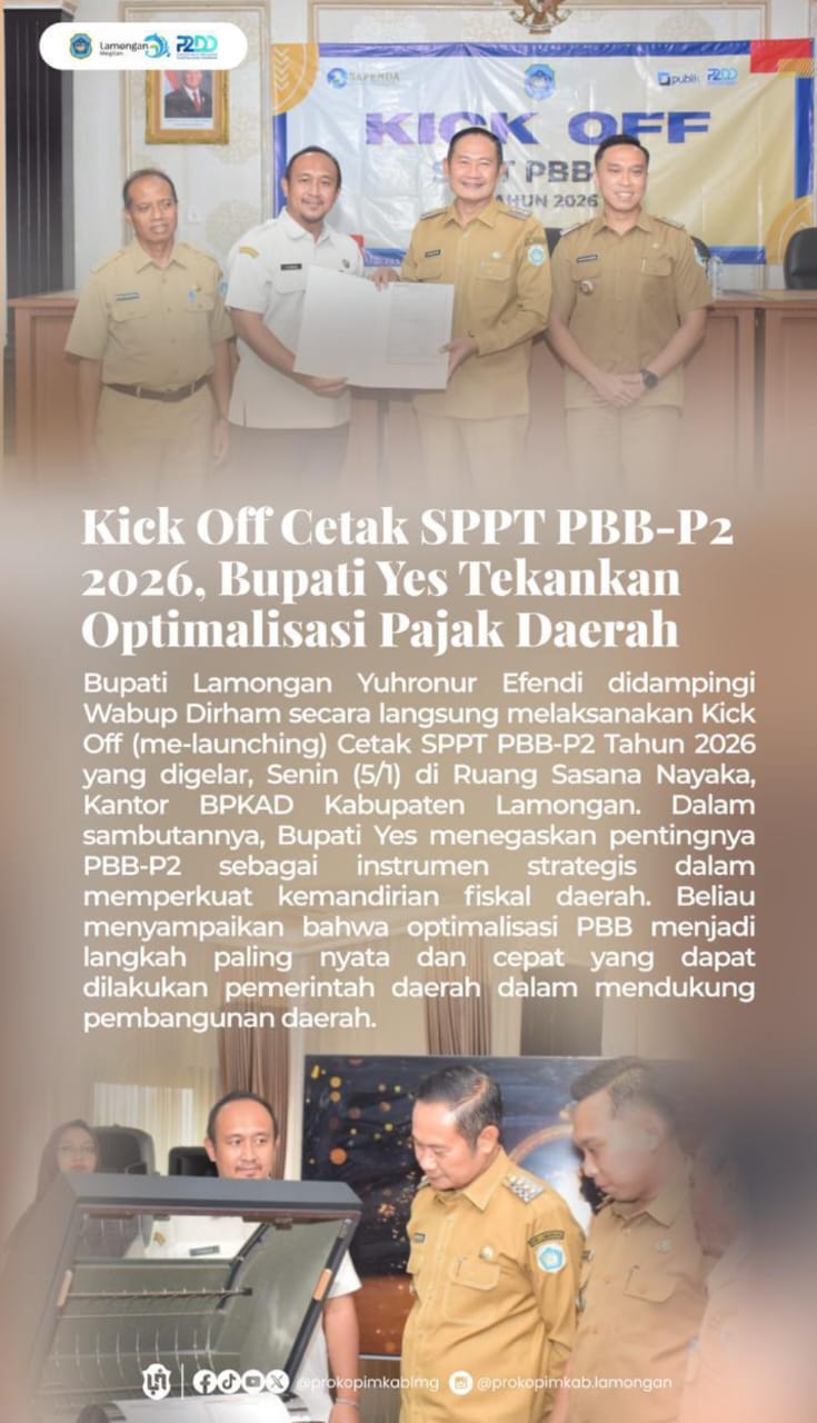 Foto: KICK OFF SPPT PBB-P2