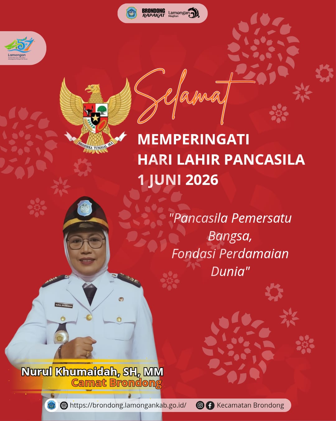 Foto: SELAMAT MEMPERINGATI HARI LAHIR PANCASILA