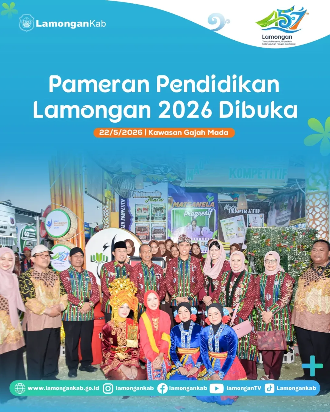 Foto: PAMERAN PENDIDIKAN LAMONGAN 2026 DI LAPANGAN GAJAH MADA