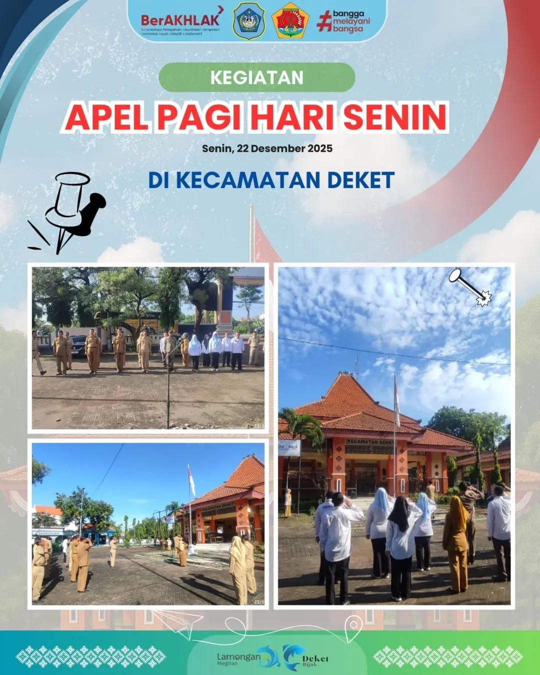 Foto: APEL PAGI HARI SENIN
